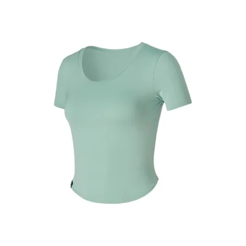 XEXYMIX Йога T-рубашка Женская Мятно-зеленая