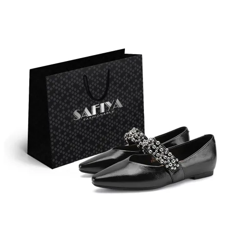 safiya Грубый каблук Туфли Мэри Джейн Женские