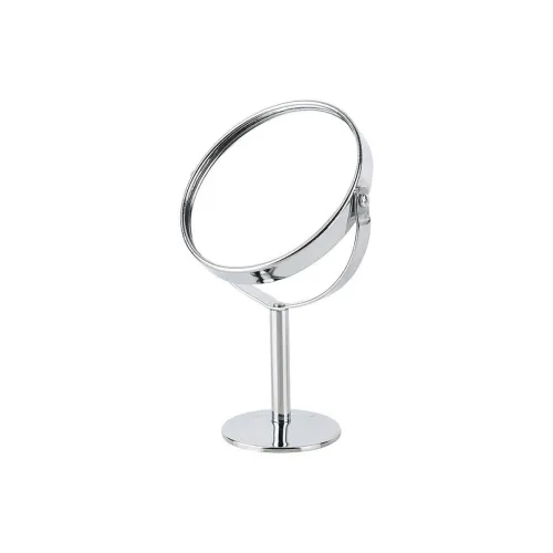 Gentle Welcome Нержавеющая сталь Двойной Sided Портативный Металл Зеркальце Зеркала MAKE UP HD