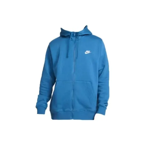 nike Куртки и Пальто Мужской Небесно-Синий