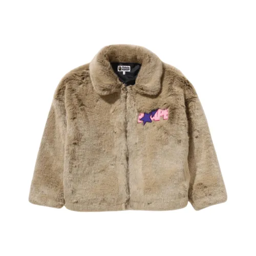 A BATHING APE Don Toliver Collaboration Бежевый Унисекс Куртки