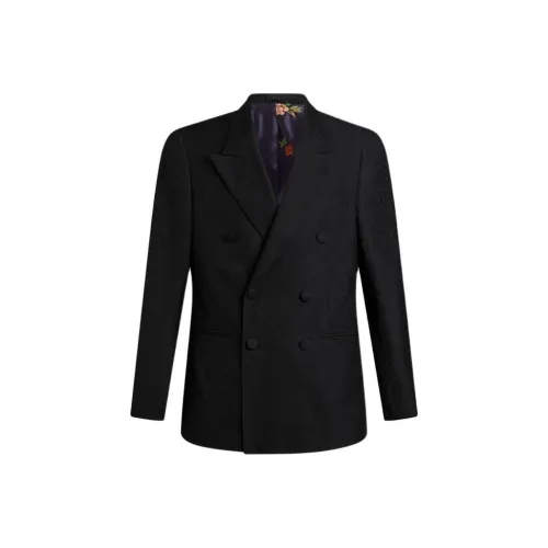 ETRO Мужские черные куртки