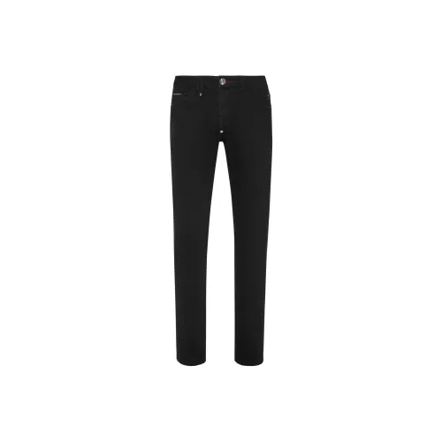 PHILIPP PLEIN Черные Мужские Джинсы