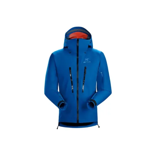 Arcteryx Alpine Guide Куртка IS Куртки Пальто Мужской Orion Синий