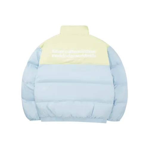 FPA AW23 Осенне-зимняя коллекция Пуховик Unisex Light Синий Зеленый