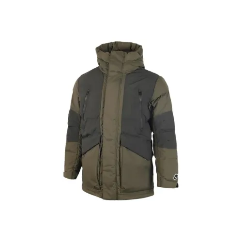 Nike Пуховик Мужской Темно-Зеленый