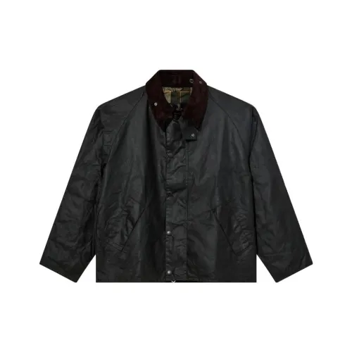 BARBOUR Шалфейный Зеленый Мужские Куртки
