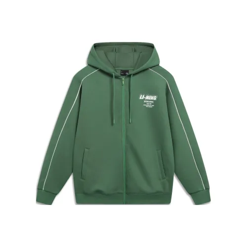 LINING Sports Life Collection Куртка Унисекс Туманный Сосновый зеленый