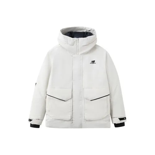 New Balance Пуховик Мужской Белый