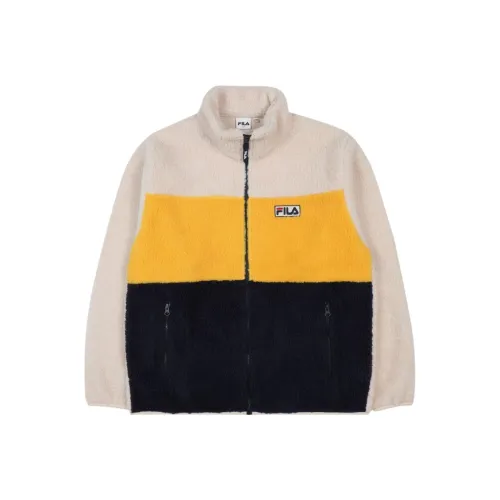 FILA BOA Pallet Бархат Feel Куртка Мужской Желтый