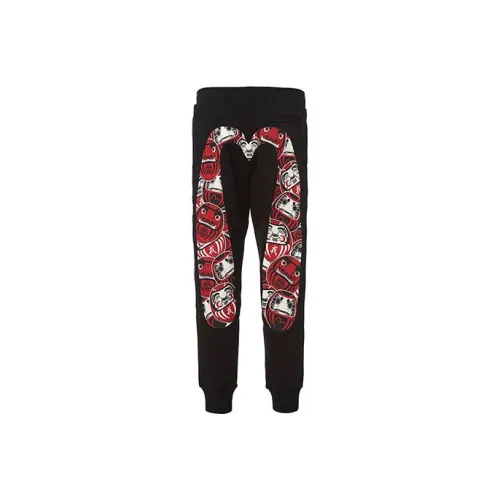 EVISU SS19 Штаны с манжетами Умеренный Тренировочные брюки Унисекс