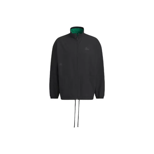 Adidas Двусторонняя куртка Куртки и пальто Мужской Черный