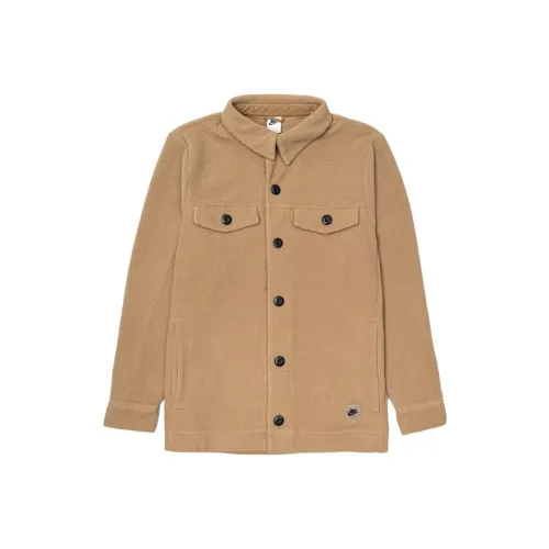 nike Куртки и Пальто Мужской Коричневый