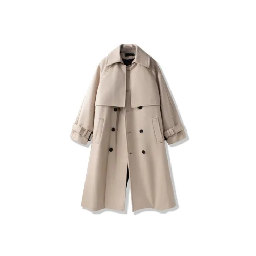 DKPD Бежевое Унисекс Пальто