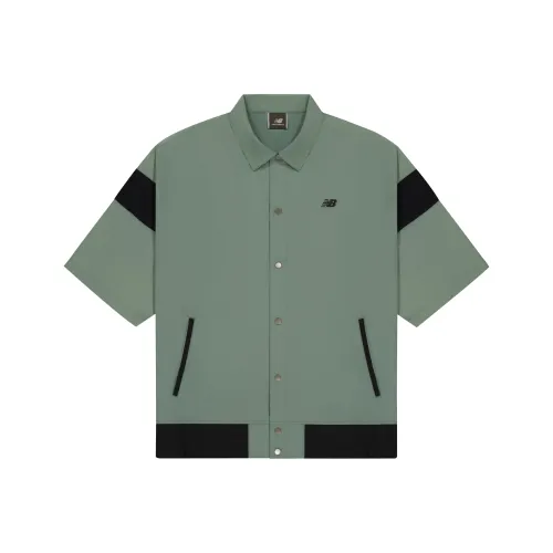 New Balance совместный бренд MET 24 Рубашка Мужская Армейский зеленый
