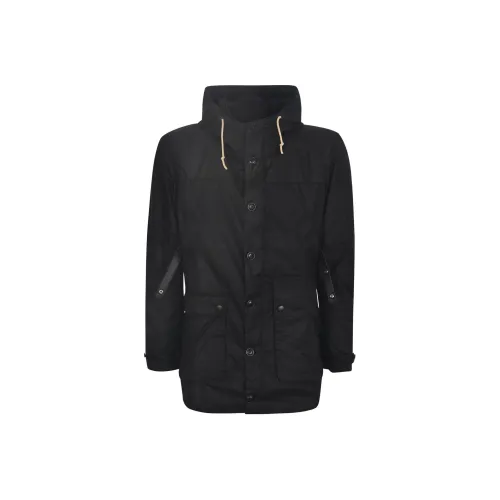 BARBOUR Мужские черные куртки