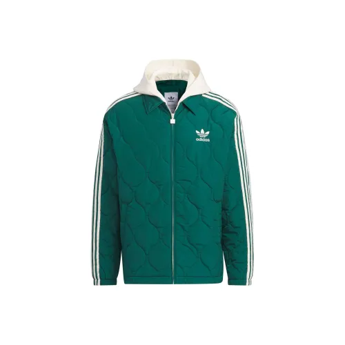 Adidas Originals CLASSIC SPORT Куртки и Пальто Мужской Лесной Зеленый