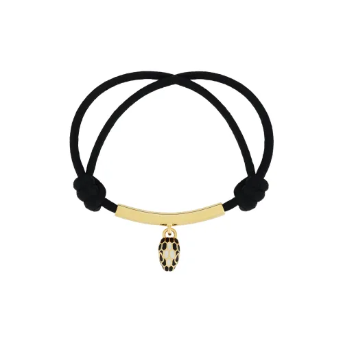 BVLGARI Serpenti Forever Series Браслеты из бронзы Черный Унисекс