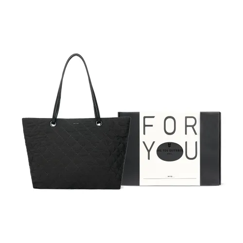 MYD Полиамид Тоут Commuter Сумка Сумка Сумка через плечо Большая Женская Ультраматовая Серый Май Черный