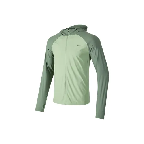 Skechers Куртка Мужская Гардения Зеленая