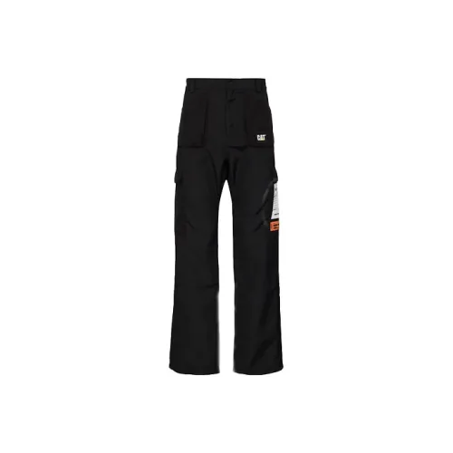 HERON PRESTON Мужские карго-брюки черного цвета