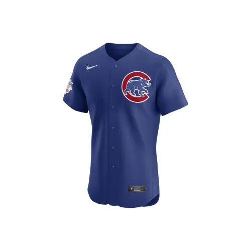 nike Dri Fit ADVChicago Cubs Бейсбольная куртка Мужская Королевский синий