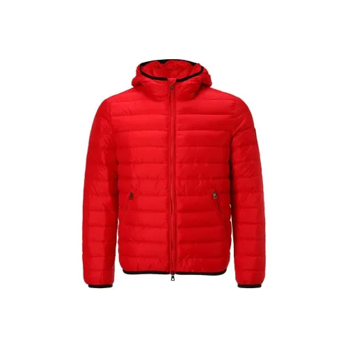 EMPORIO ARMANI EA7 Down Jacket Men's Red