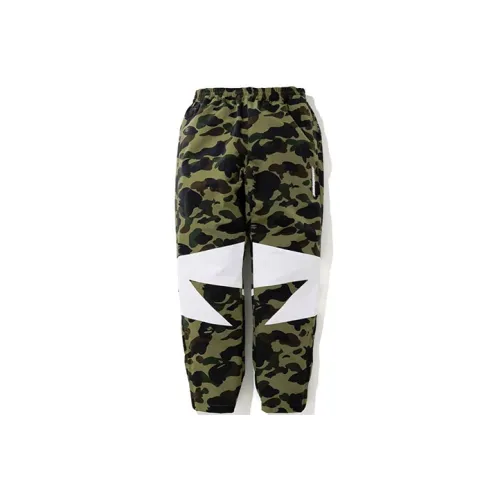 A BATHING APE Мужские Вязаные Спортивные Штаны