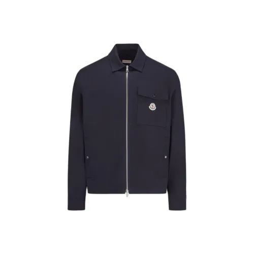 Moncler Мужские куртки морского синего цвета