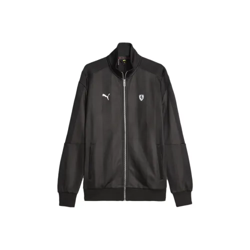 PUMA Scuderia Ferrari Style T7 Куртка DE Спортивная T7 Scuderia Ferrari Style Куртка Мужская Черная