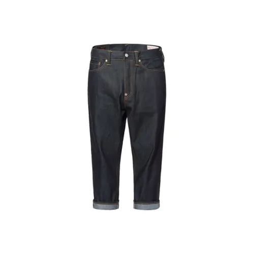 EVISU SS20 Джинсы Мужские Джинсовый Синий