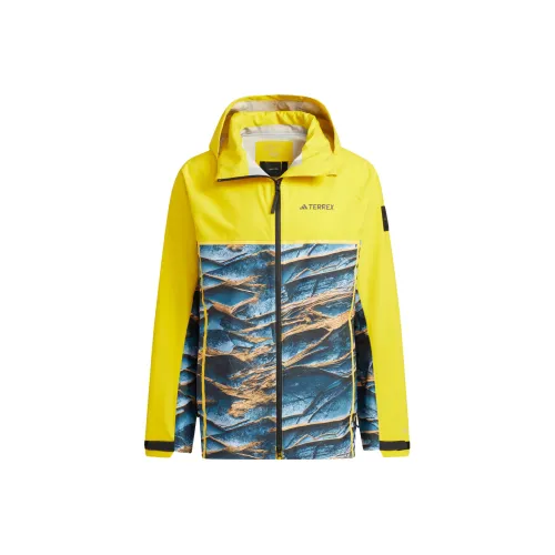 Adidas Бейсбольная куртка Японская версия Мужская Желтая