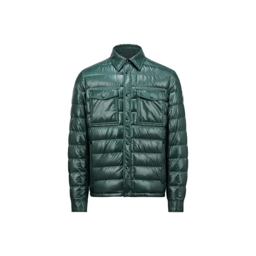 Moncler FW24 Down Jacket Men's Dark Green