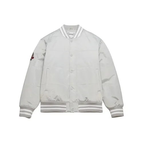 MITCHELL NESS Бренд Энергия Куртки и Пальто Мужской Светло-Серый