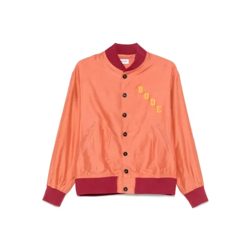 Bode Куртки и Пальто Мужской Оранжевый