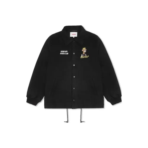 SUPRA Черные Унисекс Куртки