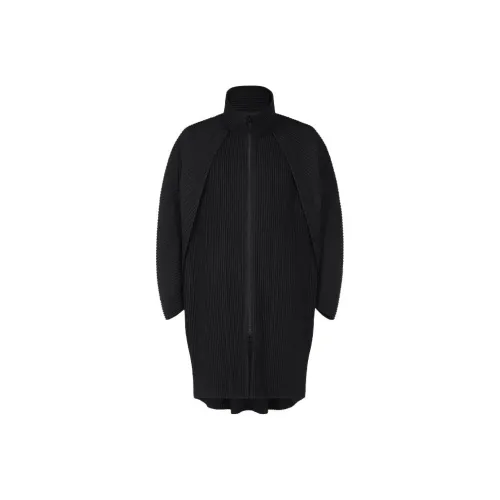 ISSEY MIYAKE Ежемесячный Сентябрь Цвет Куртки и Пальто Мужской Черный