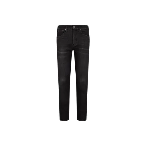 Calvin Klein 1BY Denim Черные Мужские Джинсы