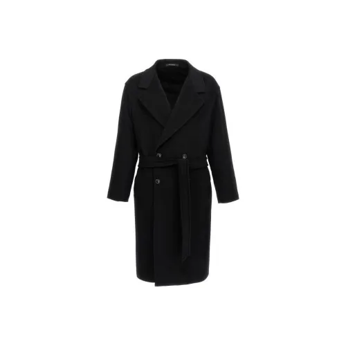 Tagliatore Черное Мужское Пальто