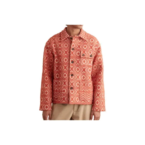 Bode Red Men's Jackets Bode Красный Мужские Куртки