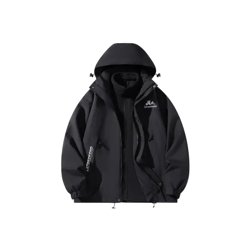 LA'T.WEEKEND Хлопковый пуховик унисекс