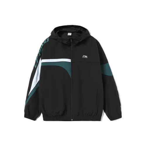 LINING Ruffle Sports Trendy Collection Куртка Мужская Черная