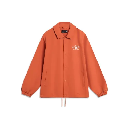 LINING Lotus Leaf Куртки и Пальто Унисекс Sunshine Грязно-оранжевый