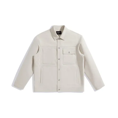 PEACEBIRD MEN PEACEBIRD MEN модная коллекция Schooled Повседневный Пальто Отложной воротник Свободный крой Political Куртка Мужская