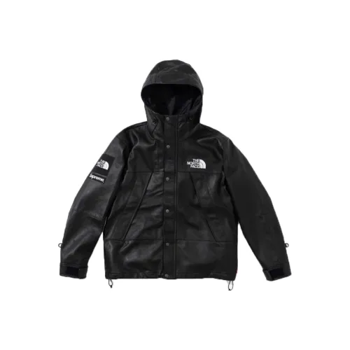 Supreme FW18 Унисекс Кожаные куртки