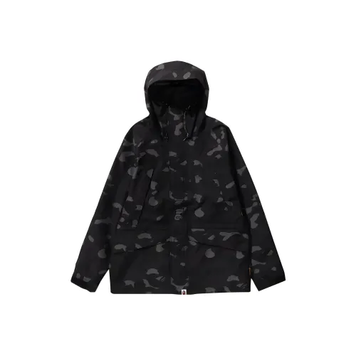A BATHING APE Куртки Пальто Мужской Черный