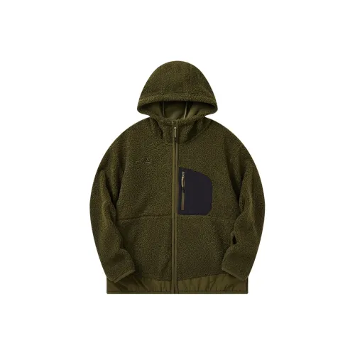 PEAK Бархат Feel Куртка Унисекс Армейский зеленый