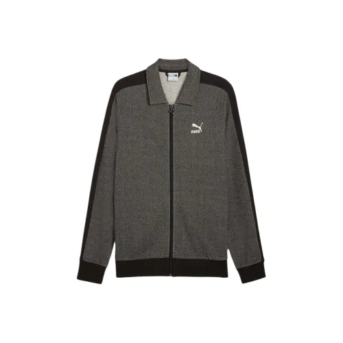 PUMA T7 Track Куртка Мужская Куртки и Пальто Серый