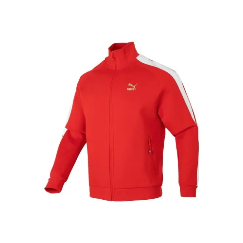 PUMA CNY Year of the Dragon Series Красная унисекс куртка