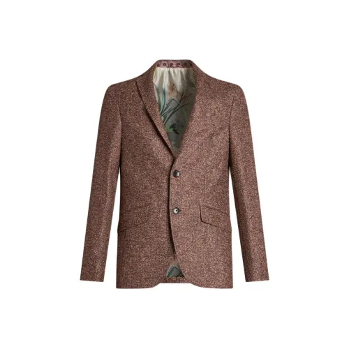 ETRO Коричневые Мужские Куртки